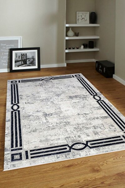 ünalcarpet 4 Metrekare - 6 Metrekare Bambu Tarz Modern Dokuma Salon Oturma Od...