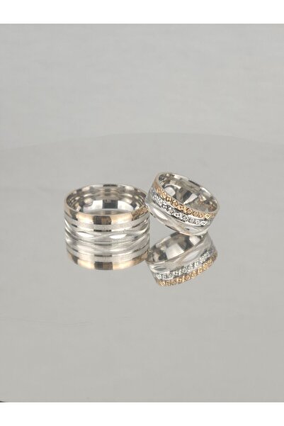 Gri Gümüş Rüya Bağlılık Döngüsü 925 Ayar Gümüş Alyans, Nişan Ve Söz Yüzüğü