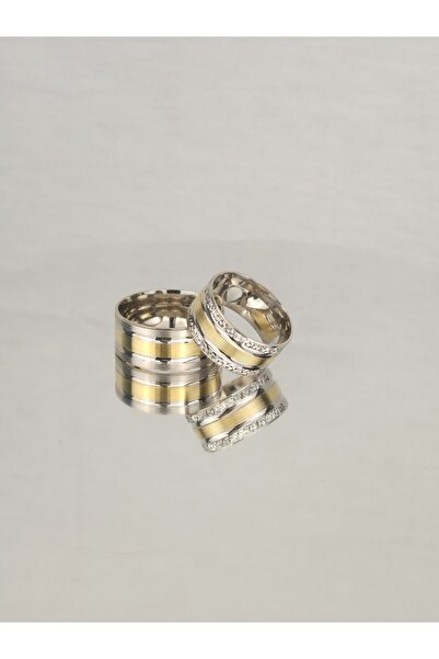 Gri Gümüş Büyüleyici Aşk Halkası 925 Ayar Gümüş Alyans, Nişan Ve Söz Yüzüğü