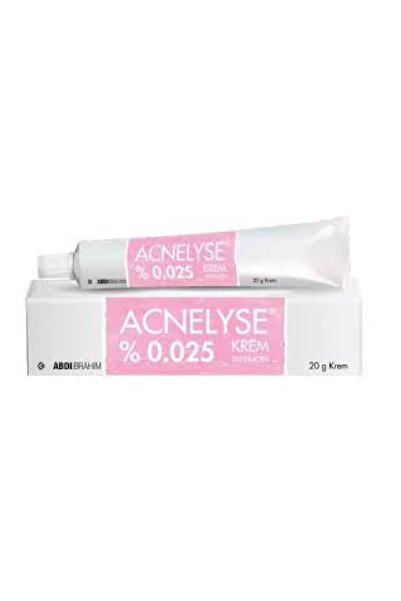 Bayer Byr Acnelysse %0,025 Krem 20gr Orginal Koyu Leklere Kırışıklara Ve Sivi...