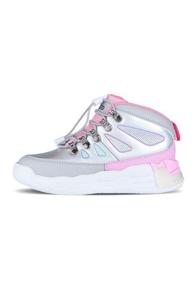 Vicco Gray Ellen Booties Lighted Phylon Unisex Boots