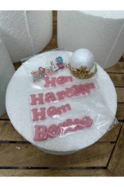 by şeyda palancı For Written Cakes - Sugar Dough Mold Letters and Figures Make Your Own Writing