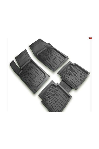 Elif Renault Clio 3 2006-2011 UYUMLU YÜKSEK HAVUZLU 4D KAUÇUK PASPAS TAKIMI Ö...