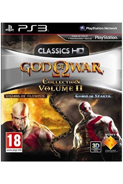 santa monica God Of War Collection Volume 2 PS3 Oyun 2. El
