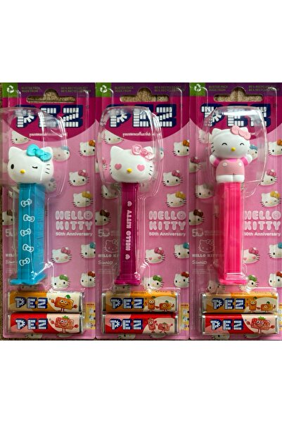 Pez HELLO KITTY 50. YIL ÖZEL SERİ - 3 KARAKTER
