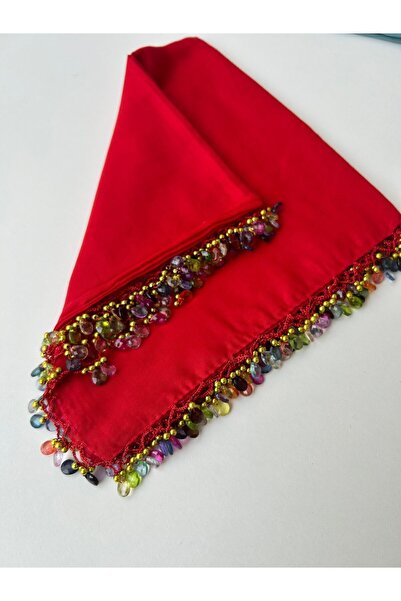TREND Writing Cheesecloth Yemeni Dowry - Beaded Edge Handmade Gift
