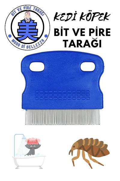 Modo Di Bellezza Cat Dog Flea And Flea Comb