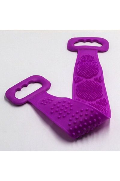 ErdemShop Double Sided Multi-Purpose Silicone Bath Back Scrub