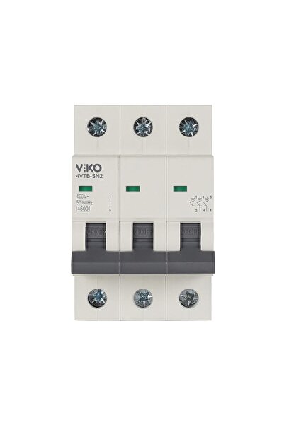 VİKO Viko Otomatik Sigorta 3x40A B 4.5kA 4VTB-3B40