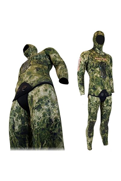 Free-Sub 5mm Expert Green Avcı Serbest Dalış Elbisesi