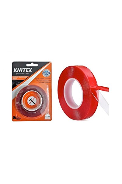 Akgül Bandă dublă din silicon acrilic Knıtex 18mm X 2m de înaltă calitate