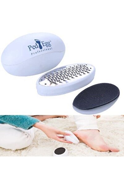 LANAS Ped Egg Ayak Rendesi Topuk Nasır Temizleme Ayak Bakım Törpüsü