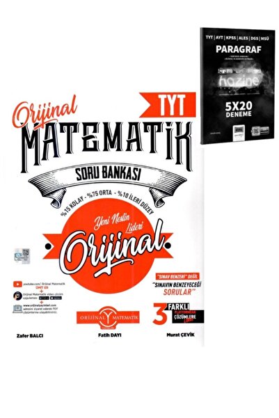 Orjinal Tyt Orijinal Matematik Soru Bankası