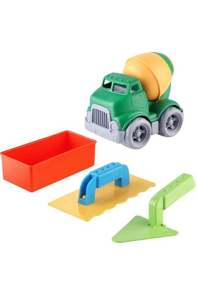 TOYFEST Netted Toy Mixer and Sea Beach Construction Set (4 Pieces)