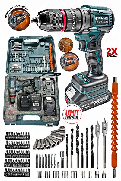 PROXTECH Pro Çelik Mandren Premium 36vf Kalite Kömürsüz Motor  Darbeli Şarjlı...