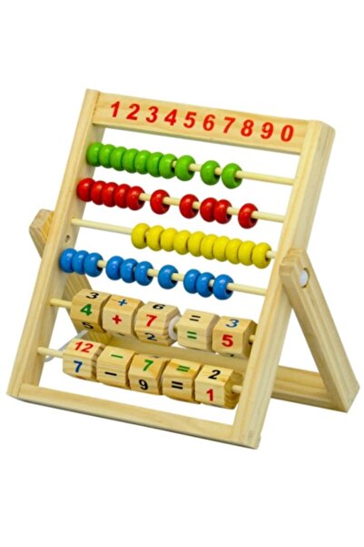 TOYFEST Ahşap Ayaklı Abaküs
