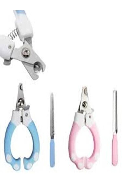 mywarehouse EVCİL HAYVAN TIRNAK MAKASI AYARLANABİLİR TÖRPÜLÜ SET KEDİ KÖPEK MAVİ