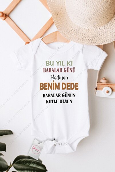 Hediyenza Father's Day Gift Grandfather Printed Baby Body & Bodysuit