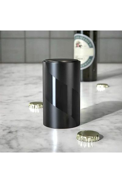 mucit home Magnetic Automatic Soft Drink Cap - Bottle with Push Pull Magnet
