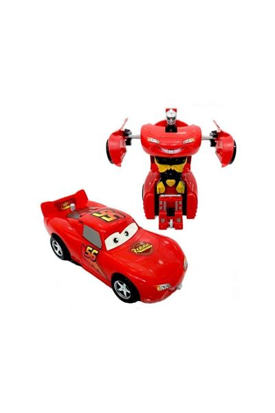 CAN OYUNCAK Cn 1987 Sports Car Transforming into Robot ÇekBırak 14 Cm