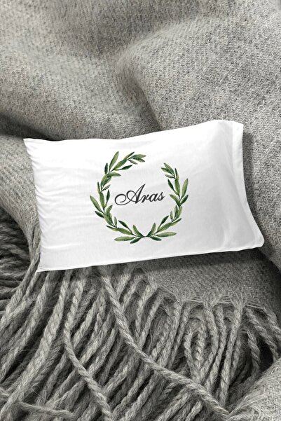 Hediyenza Fetă De Pernă Decorativă Imprimată Frunze De Măslin 50x70 Cm 1 Buc ...