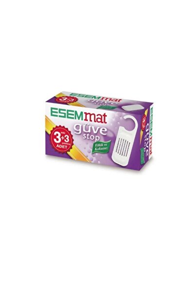 Esemmat Güve Kovucu (3 Askı 3 Çekmece ) - Kokusuz , 6 Ay Boyunca Etkili