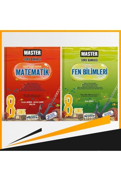 Okyanus Yayınları Okyanus Yayınları 8. Sınıf Lgs Master Matematik Ve Fen Bili...