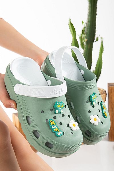 PLN SHOES Talpă confortabilă, la scară largă, spital, bucătar, asistentă medicală, papuci, sandale încrucișate Sabo