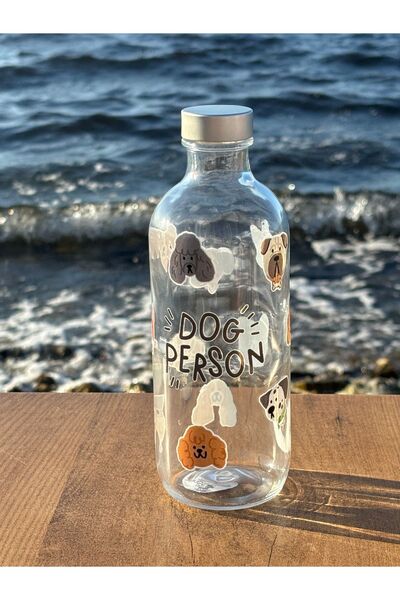 page journals Dog person köpekli su şişesi 500 ml