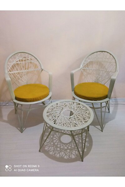 Fiberglass Garden Bahçe Balkon Takımı