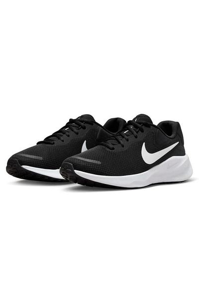 Nike Revolution 7 Fb2207-001 Pantofi negri pentru mers și alergare pentru bărbați