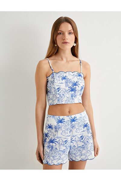 Koton Women's Crop Bustier Athlete