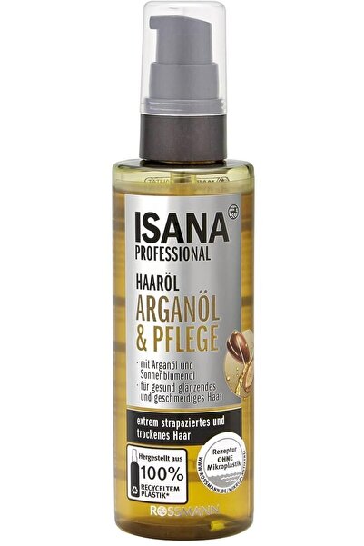 Isana Professional زيت الأرغان للعناية بالشعر - للشعر الجاف والتالف جدًا، 100 مل