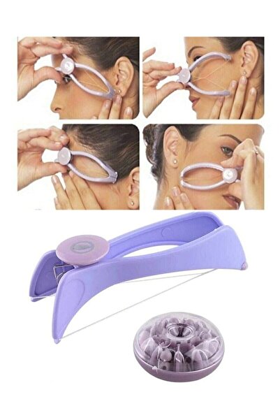 Sildne Sild Model Ipli Epilasyon Aleti + 10 Yedek Ip