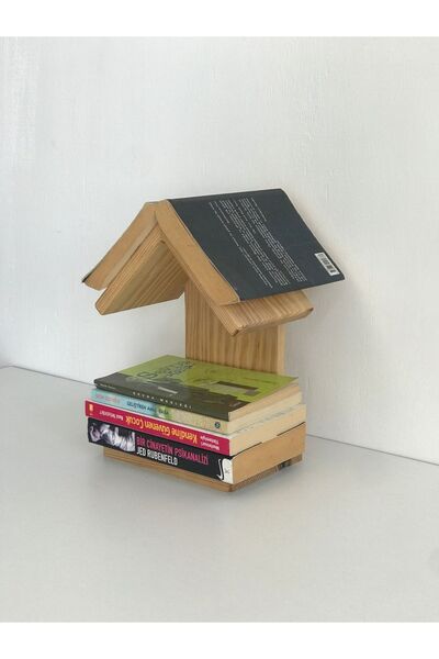 lata ahşap Ahşap dekoratif kitaplık