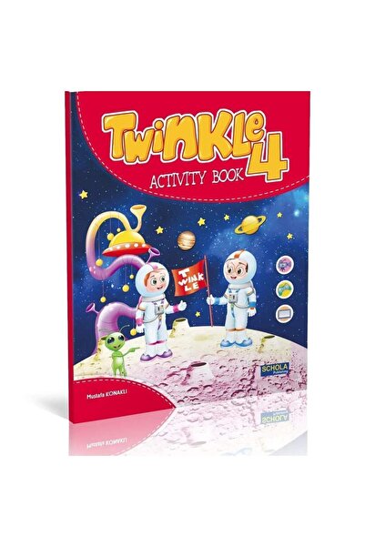 Schola Publishing Yayınları Knjiga aktivnosti za četvrti razred "Twinkle"