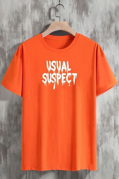 trendypassion Unisex-T-Shirt mit Suspect-Design