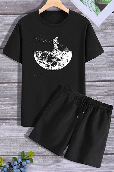 trendypassion Σετ φόρμας T-shirt με θέμα Space