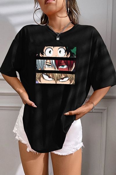 uyguntarz Μπλουζάκι Unisex Ken Kaneki με στάμπα