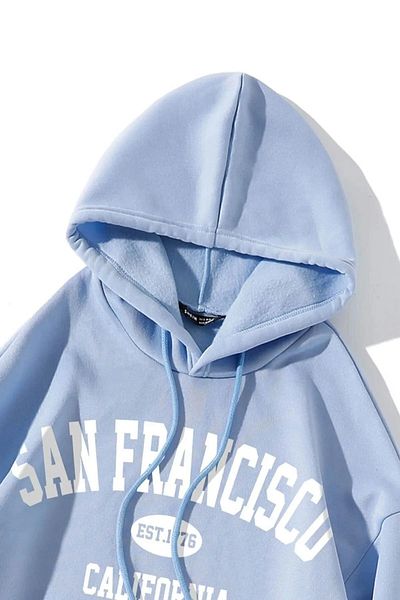 uyguntarz San Francisco Printed - Oversize mikina