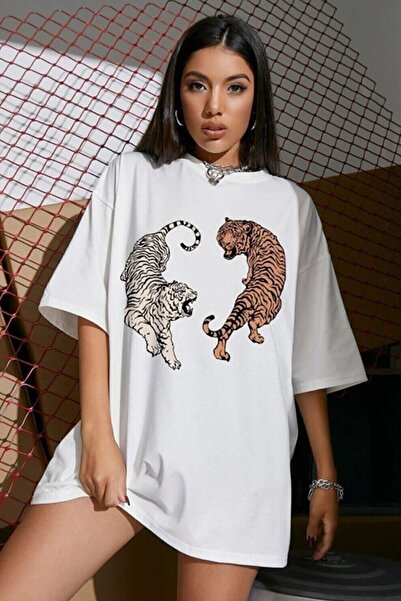 trendypassion Μπλουζάκι με σχέδιο Tiger Printed