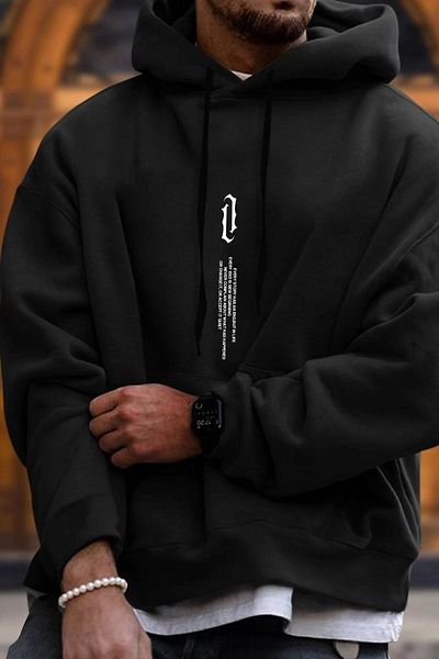 uyguntarz Unisex mikina Aleman Rapero s potiskem