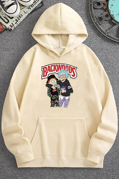uyguntarz Φούτερ με στάμπα Unisex Backwoods