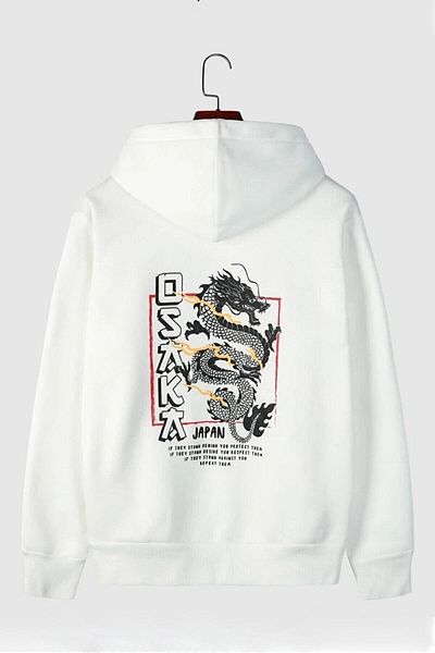 uyguntarz Φούτερ με κουκούλα Unisex Osaka με στάμπα