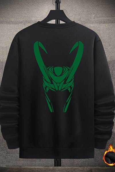 uyguntarz Унісекс-светр з принтом Floki та велосипедним коміром