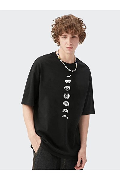 trendypassion Tričko s potiskem Moon Phases