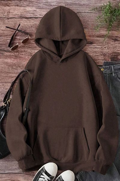uyguntarz Ozeane gemustertes Oversize-Sweatshirt