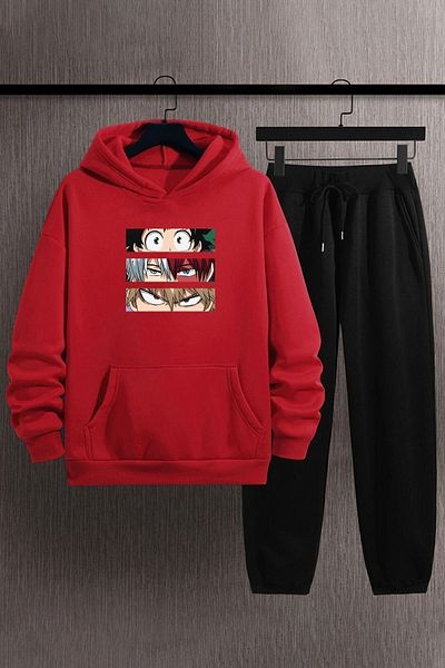 uyguntarz Σετ φόρμας Unisex Makima Hugging Denji