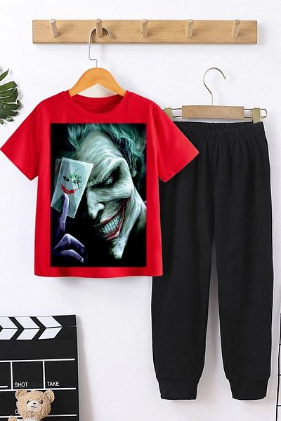 uyguntarz Dětská tepláková souprava s potiskem Joker