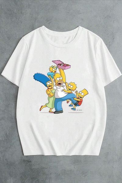 uyguntarz Unisex Crazy Family Design Tshirt